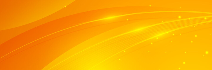 abstract modern yellow lines background vector illustration with orange gradient color
