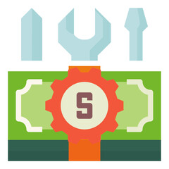 Customized flat icon