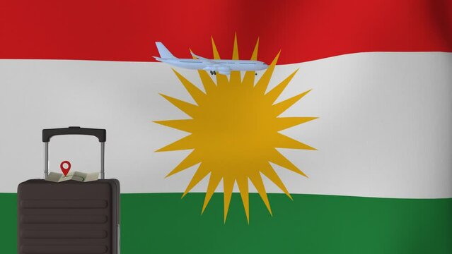 Animation Travel to  -Iraqi Kurdistan