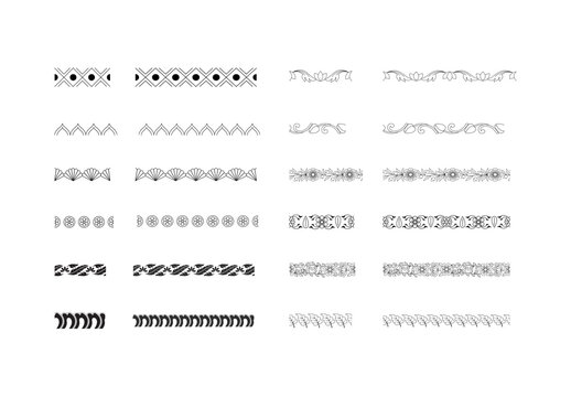 India Borders Indian Mendhi Patterns
