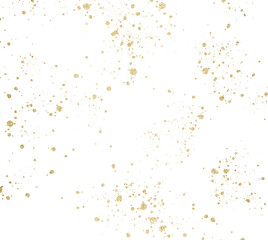 golden splashes