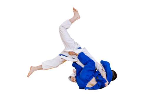 throw judo fighter in sport competitive