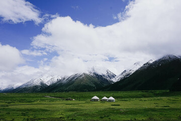 Fototapeta premium landscape in the mountains