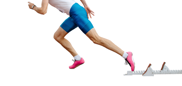 athlete sprinter runner start run
