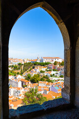 Vue de Lisbonne du château Saint-Georges