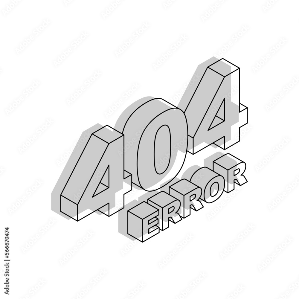 Aufkleber 404 error not found. there is no such page on internet. stub for the site.