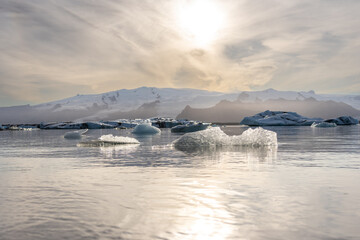 Iceberg in Jökulsárlón lagoom, Iceland