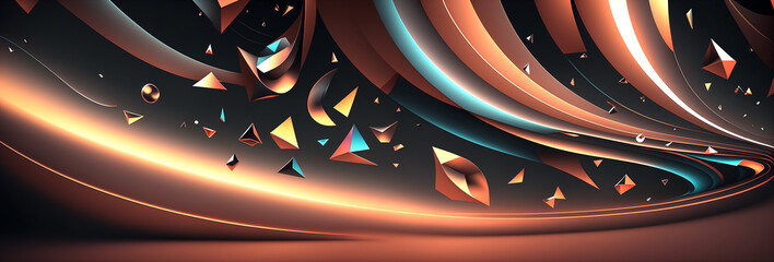Abstract high quality background, generative AI