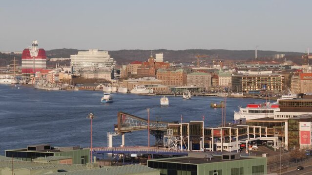 Stena Line Denmark Ferry Terminal in Gothenburg, Sweden