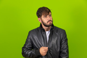 model man posing for photo
