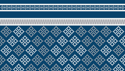 Thai fabric pattern.Wallpaper, Abstract background,Tablecloths, Clothes, Shirts, Dresses, Bedding, Blankets and other textile products