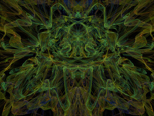 Obraz premium Imaginatory fractal abstract background Image