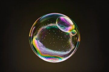 One Soap Bubble Wallpaper