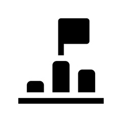 goal icon for your website, mobile, presentation, and logo design.