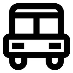 Bus line icon