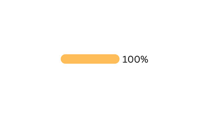 100 % Progress bar
