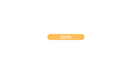 100 % Progress bar