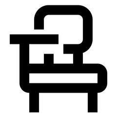 Chair line icon