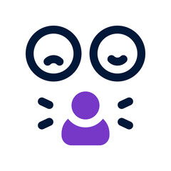 reaction icon for your website, mobile, presentation, and logo design.