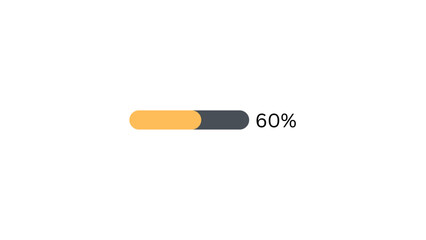 60 % Progress bar