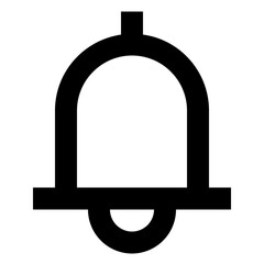 Bell line icon