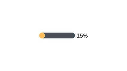 15 % Progress bar