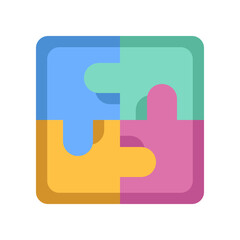 puzzle icon for your website, mobile, presentation, and logo design.