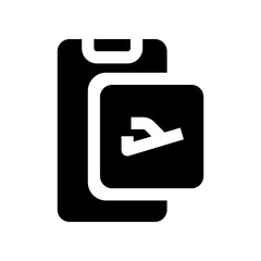 airplane mode icon for your website, mobile, presentation, and logo design.