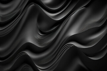 Fototapeta premium black silk background. Generative Ai