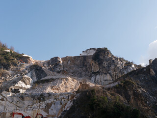 Quarry in tuscany, Italy, Carrara