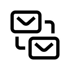 email icon for your website, mobile, presentation, and logo design.