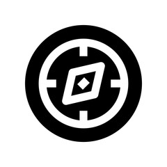 compass icon for your website, mobile, presentation, and logo design.