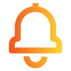 Bell gradient icon