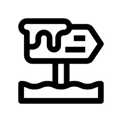 road sign icon for your website, mobile, presentation, and logo design.