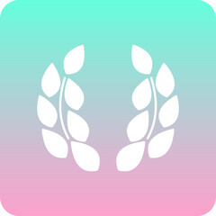 Laurel wreath which can easily edit or modify

