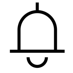 Bell line icon