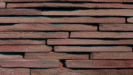 Background of brick wall texture. Close up of brick wall texture. 3d rendering.