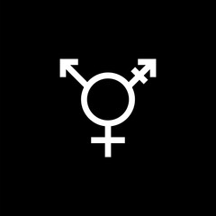 Fight, Lgbt, rainbow icon isolated on black background.