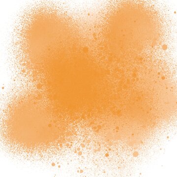 Ż&oacute;łta plama na białym tle, rozprysk, 