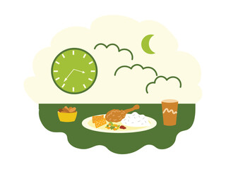 People's activity of praying and fasting during Ramadhan 