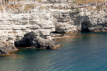 Seascape of Tarkhankut Peninsula, Republic of Crimea, Russia