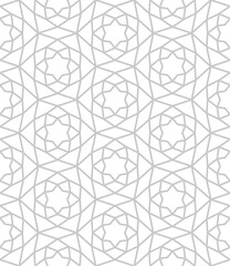 Islamic background with traditional style arabic. Seamless pattern for card, background, fabric or abstract design. Muslim ornament.