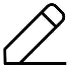 Write line icon