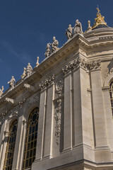 Architectural fragments of Royal Chapel of Versailles Palace. Versailles, Paris, France.