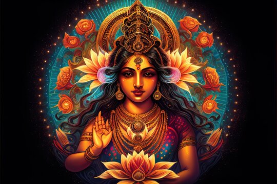 Lakshmi Goddess Images – Browse 3,480 Stock Photos, Vectors, and Video |  Adobe Stock