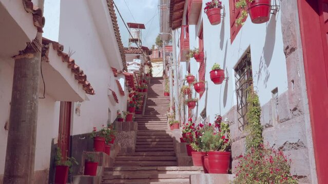Calle de 7 Borreguitos en Cusco