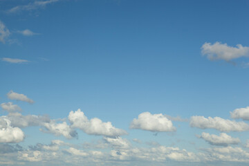 blue sky with clouds