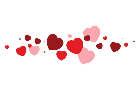 Sfondo, san Valentino, cuori