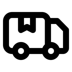 Delivery Car line icon