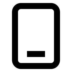 Ipad line icon